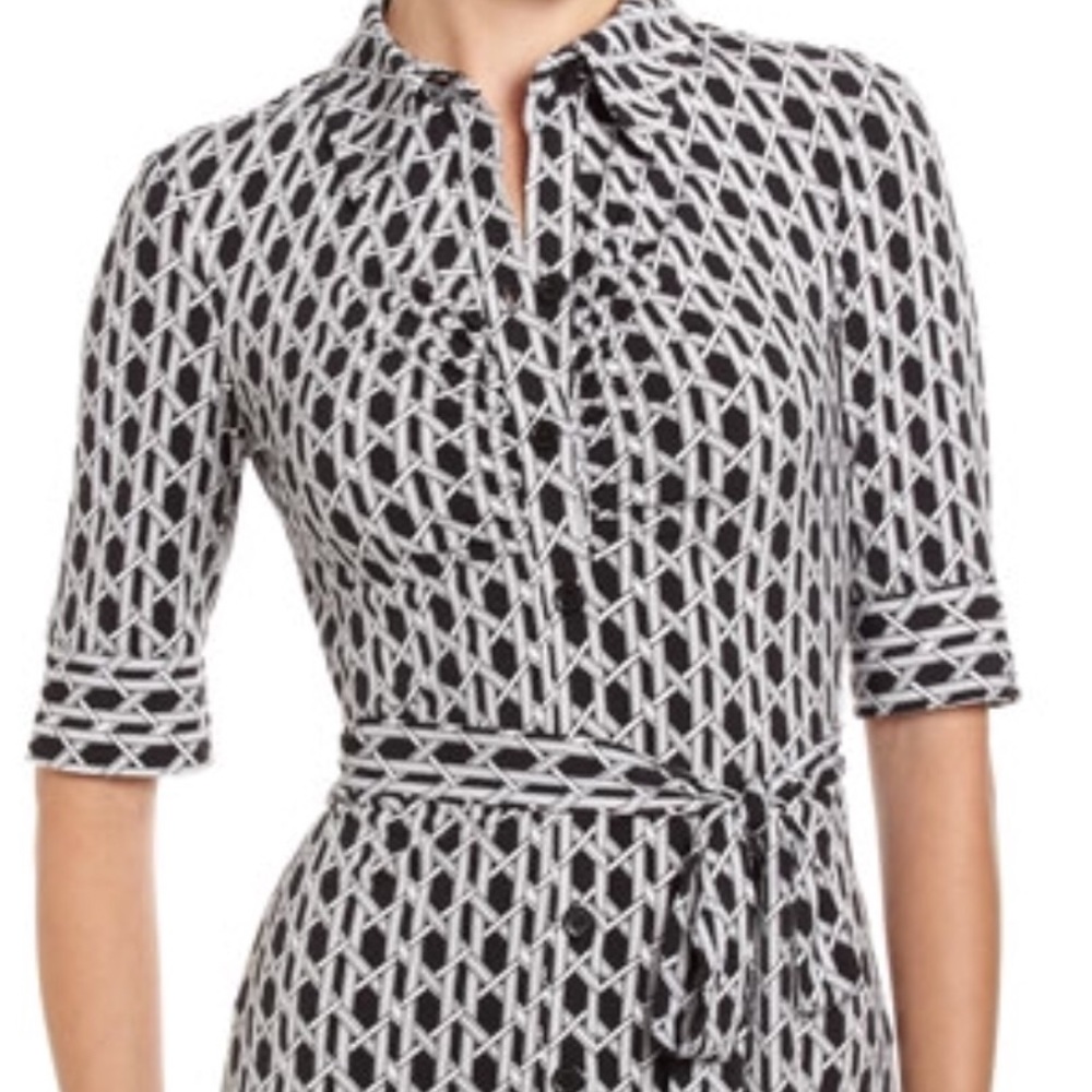 Laundry by Shelli Segal Buttonfront Shirt Dress